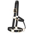 Weaver Leather Nylon Draft Horse Halter BLACK