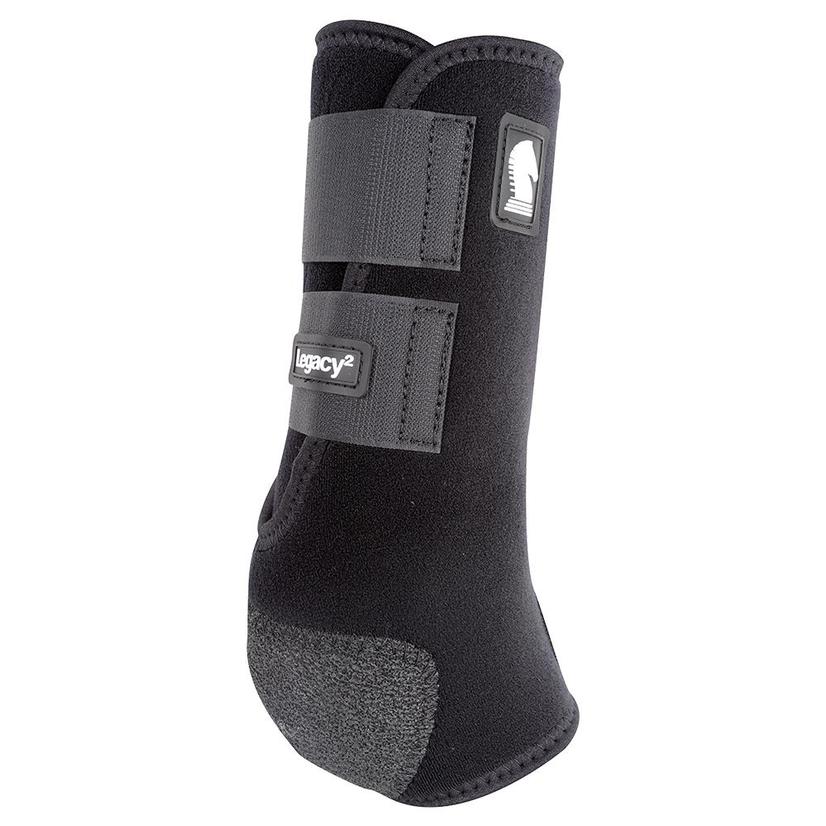 Classic Equine Legacy2 Horse Hind Protective Sport Boots BLACK