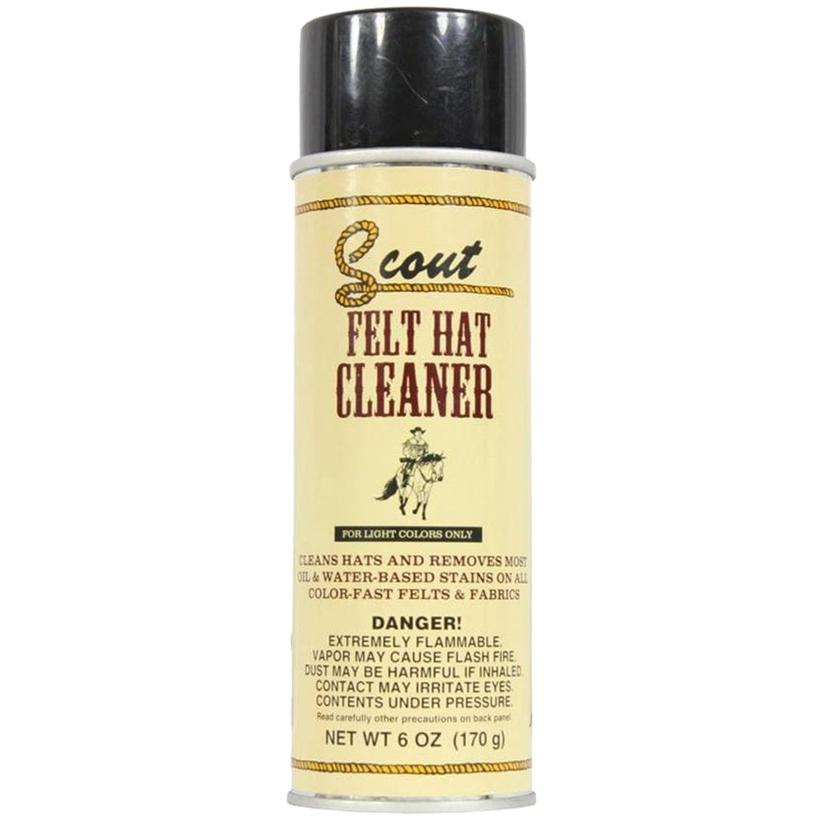  Scout Light Color Felt Western Cowboy Hat Cleaner