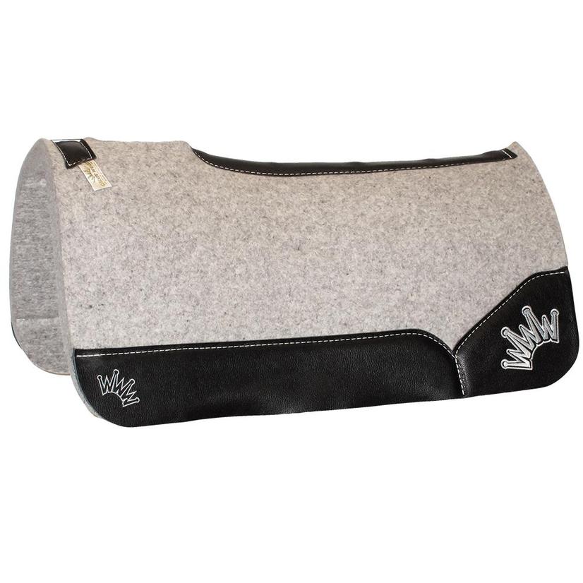  Kush Black Wool Saddle Pad 1.25x32x32