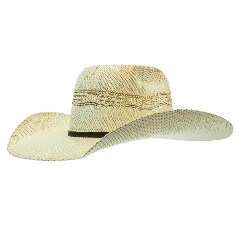  Twister Kids Two Tone Bangora Straw Hat