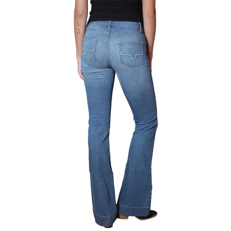 Kimes Ranch Lola Dark Wash Women's Trouser 