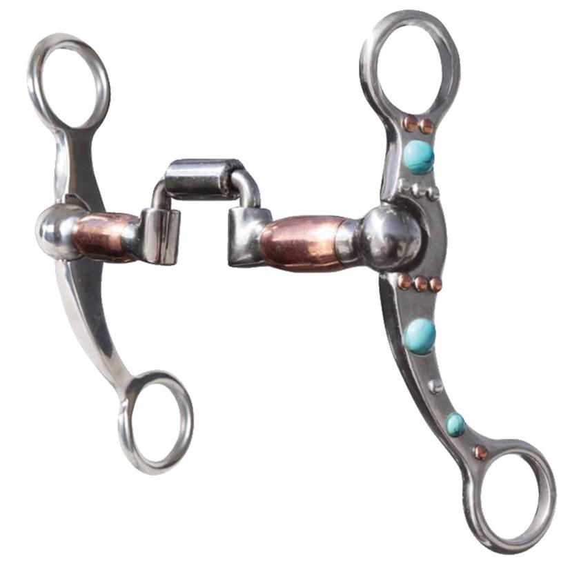  Professional Choice Hinged Port Turquoise Dot Shank Bit 5.25 