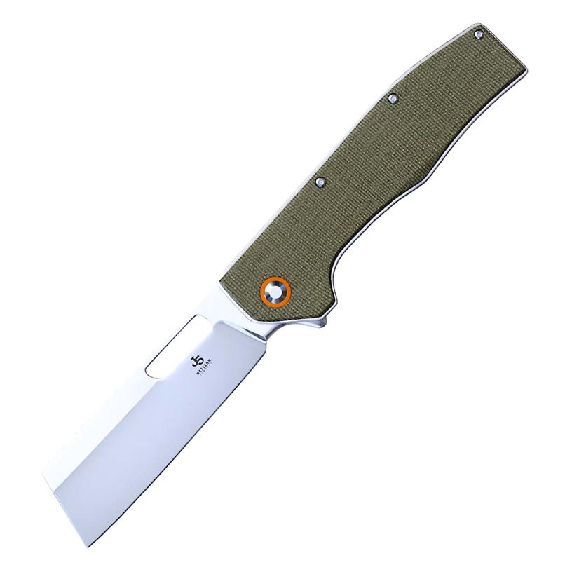 J5 Cleaver X Folding Knife SAGE