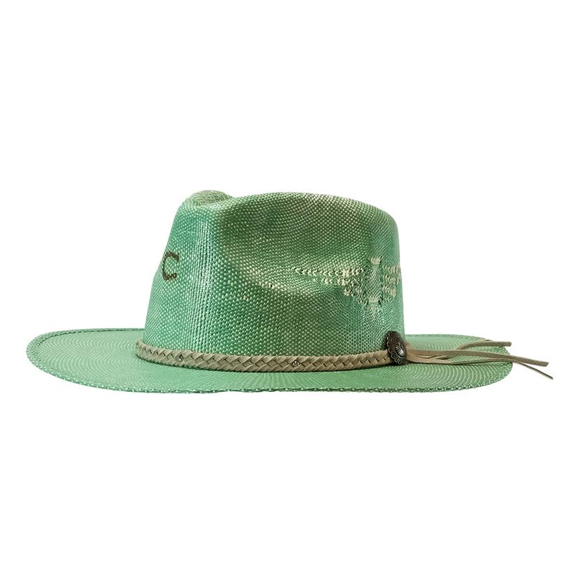  Charlie 1 Horse Topo Chico Jade Straw Hat