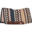 Classic Equine ESP Contoured Wool 34x38 x 3/4 inch Pad NAVY/ICE