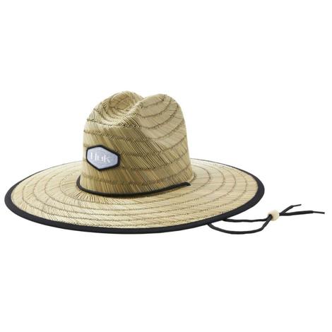 Huk Blue Fog Running Lakes Straw Hat 