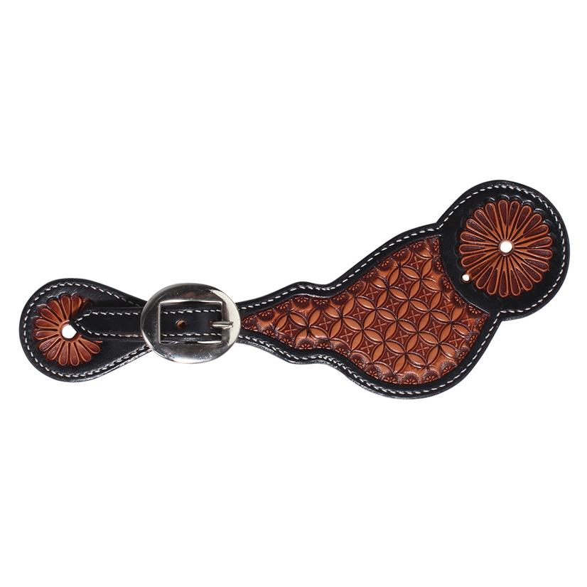  Professional Choice X- Box Tooled Men's Spur Straps