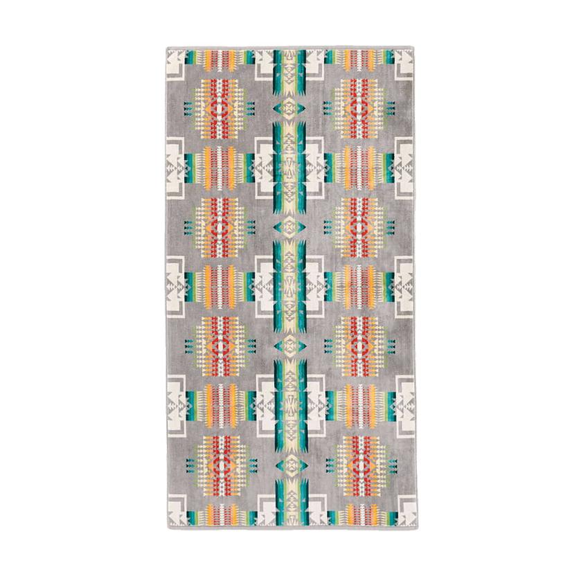 Pendleton Wool Jacquard Grey Bath Towel