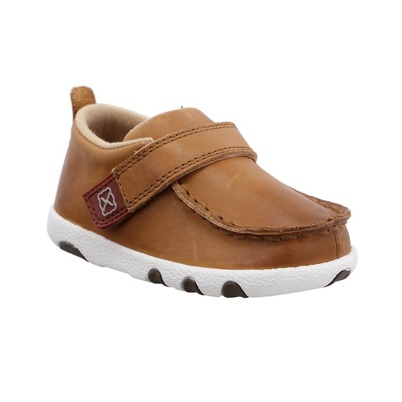  Twisted X Tan Driving Moc Infant Shoe