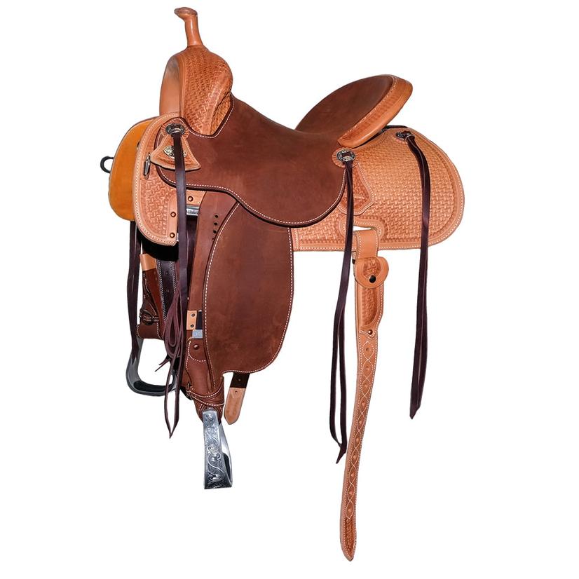  Martin Saddlery 71 Stingray Natural Half Spider Tool 14 