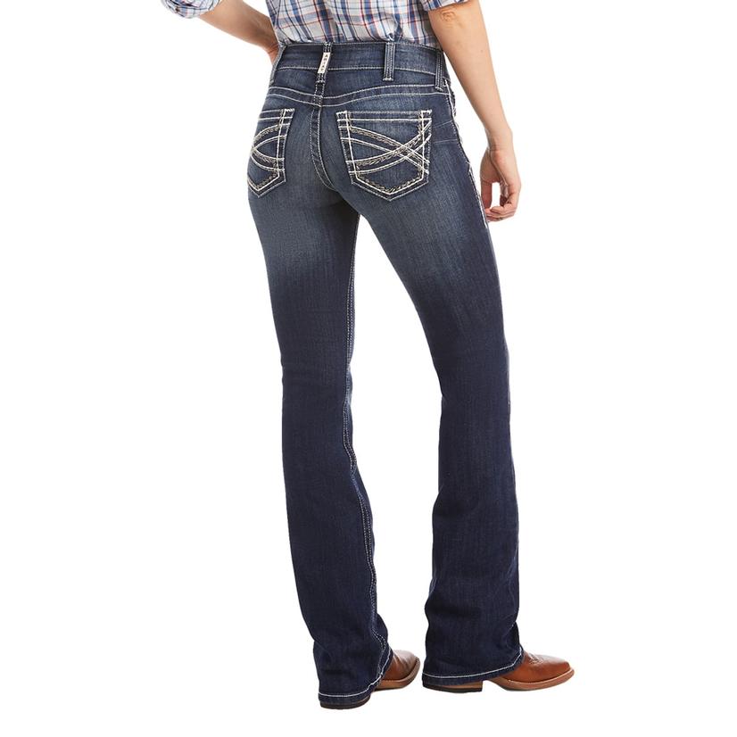 Ariat R.E.A.L.Mid Rise Bootcut Entwined Women's Jeans