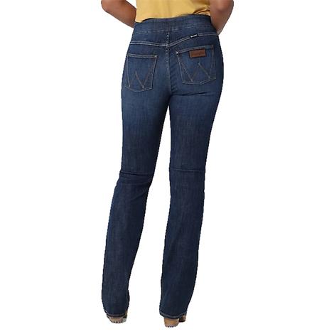 Wrangler Retro Pull On High Rise Bootcut Flare Women's Jean