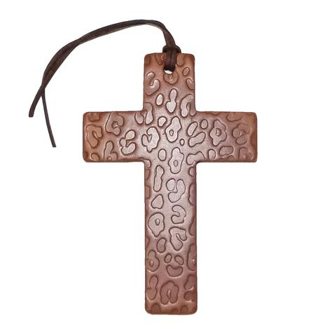 Callahan Leather Co. Air Flair Leather Cheetah Cross - Leather Scent