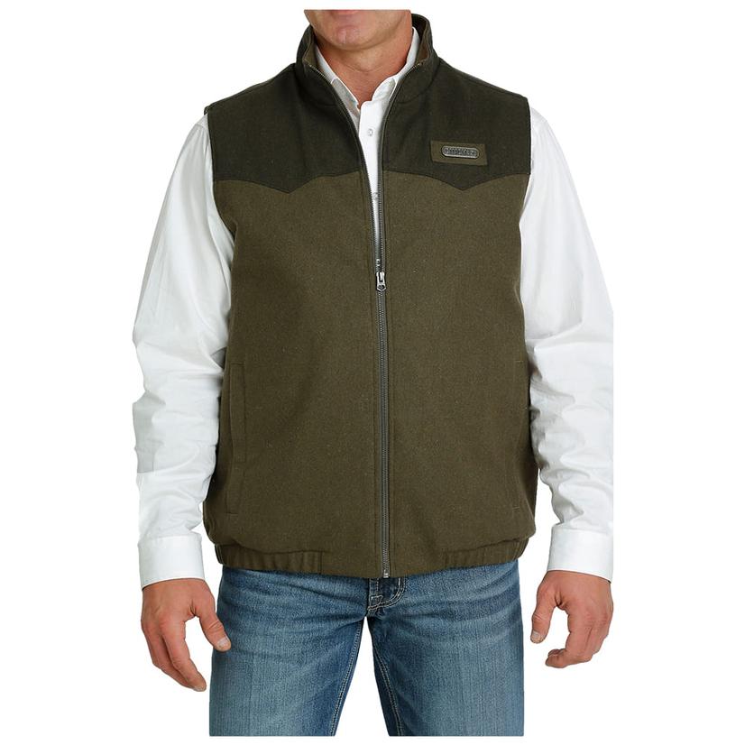  Cinch Concealed Carry Two Toned Men's Vest