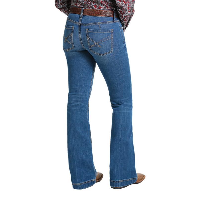  Cinch Lynden Moderate Rise Slim Ffit Women's Trouser Jeans