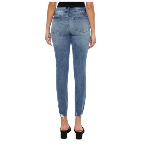 Kancan Penelope Exposed Ankle Women's Skinny Jeans 