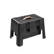 Grooming Stool with Flip-top Tool Box and Storage Compartment - Asst Colors BLACK