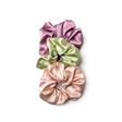 Lemon Lavender Mane Squeeze Oversized Satin Scrunchies 3 Pack PURPLE/GREEN/ORANGE