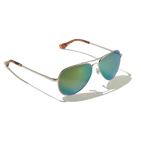 Bajio Soldado Green Mirror Glass With Silver Gloss Frame