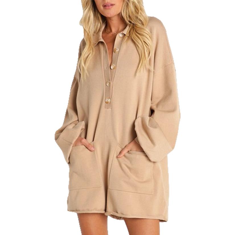  Show Me Your Mumu Cream Gianni Women's Romper