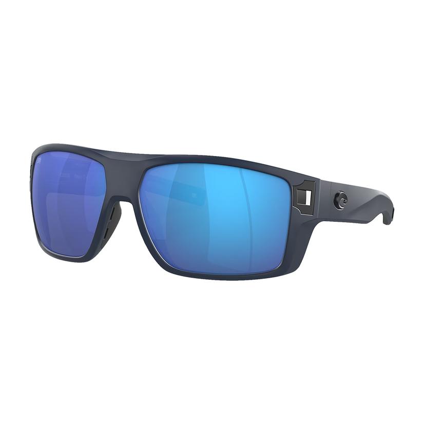  Costa Diego Matte Midnight Blue Blue Mirror 580g Sunglasses