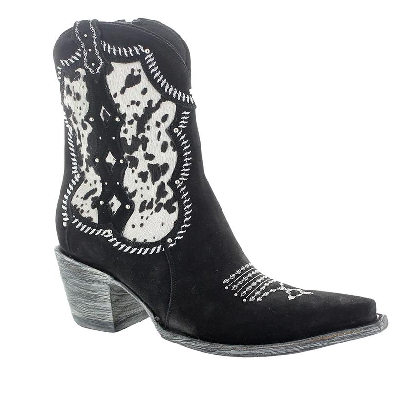  Old Gringo Ladies Black Lazzo Cowboy Bootie