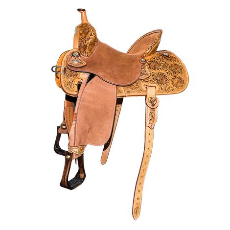 Martin Saddlery 71 Stingray Natural Half Sunflower Tool 14