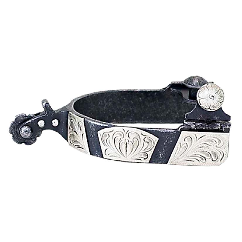  Partrade Cowboy Tack Ranchman Collection Medium Cup Spurs