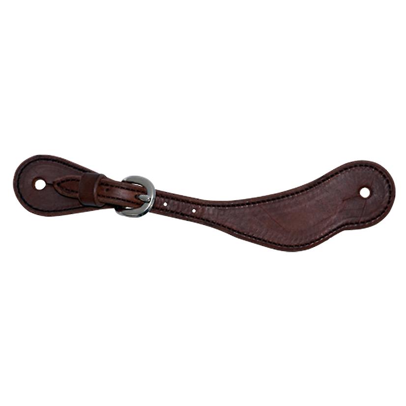  Partrade Cowboy Tack Chocolate Buckaroo Youth Spur Straps