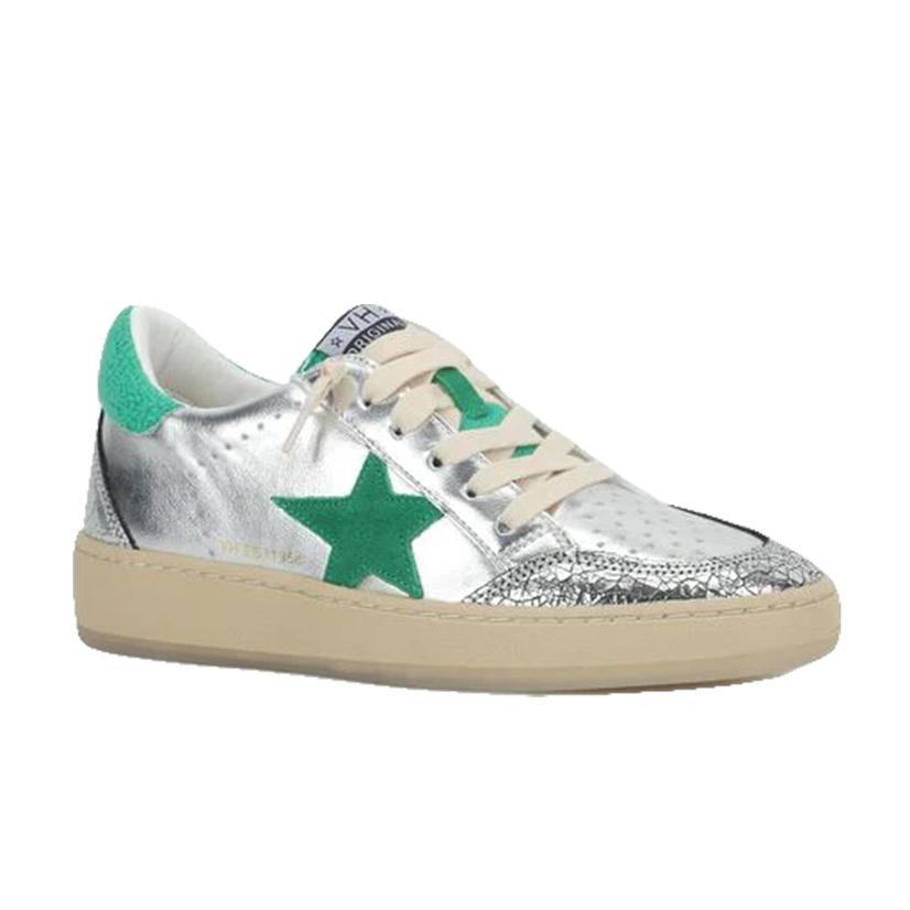  Vintage Havana Denisse 10 Silver And Green Women's Sneakers
