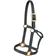Mustang Triple Ply Nylon Halter Yearling 500lb-800lb BLACK