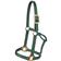 Mustang Triple Ply Nylon Halter Yearling 500lb-800lb HUNTER_GREEN