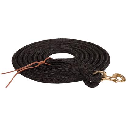 Mustang Poly Lead Rope BLACK