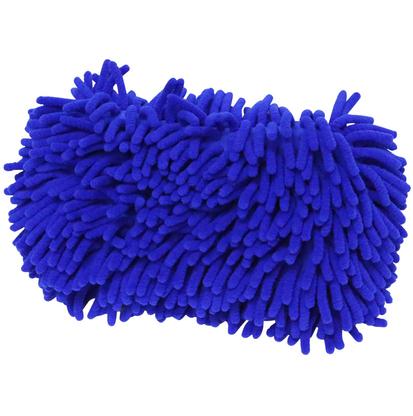 Microfiber Sponge w/ Mesh BLUE