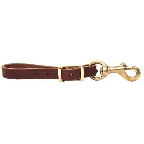 STT Leather Cinch Connector with Brass Hardware