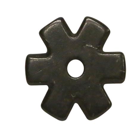Metalab 1 1/4 Inch 6-Point Spur Rowel Antique