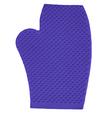 Rubber Massage Glove PURPLE