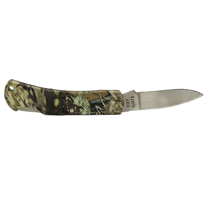  Camo Lockback Pocket Knife 3 ”