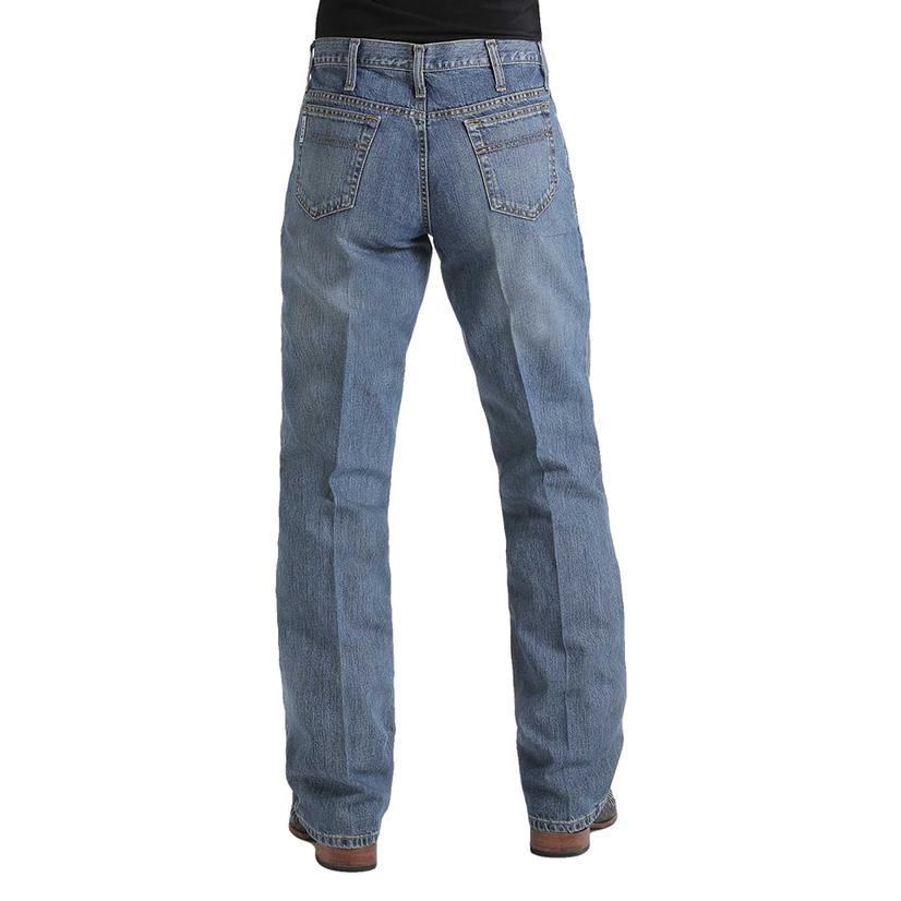  Cinch White Label Relaxed Fit Medium Stonewash Men's Jeans