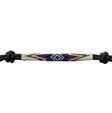 Professional's Choice Beaded Rope Halter BLACK/TURQ