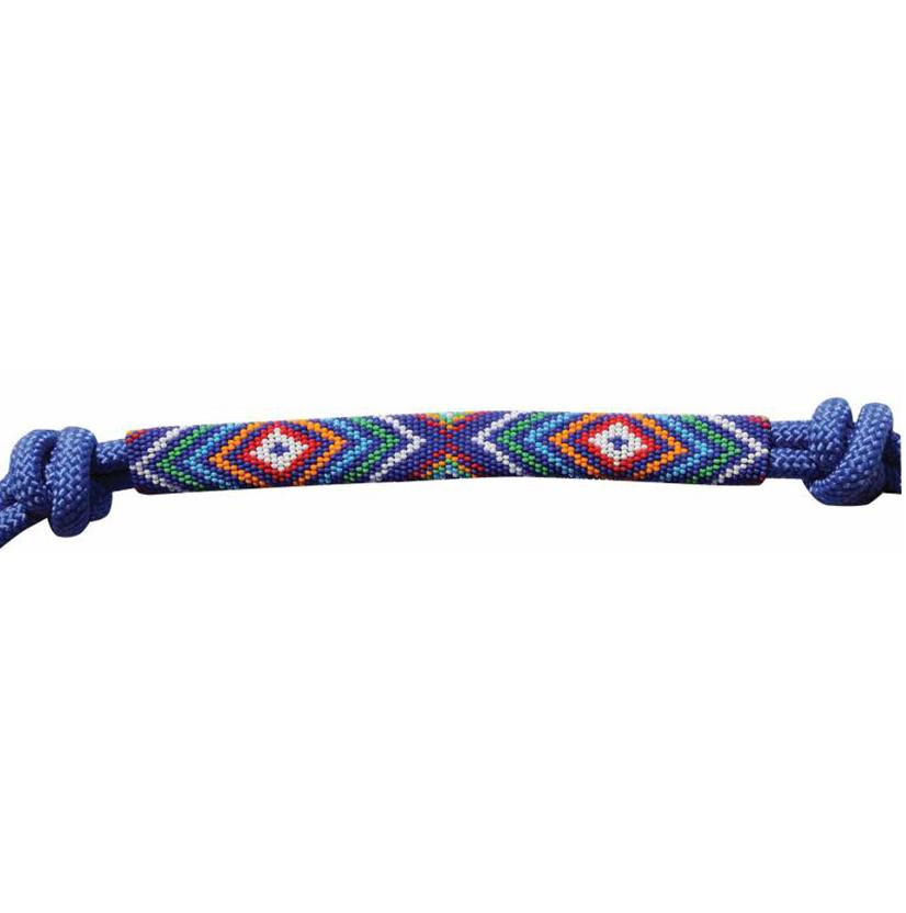 Professional's Choice Beaded Rope Halter ROYAL