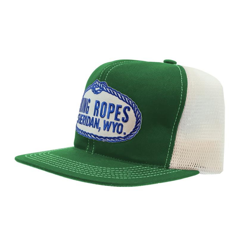 King Ropes Trucker Hat for Men GREEN