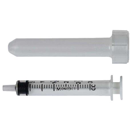 Monoject 3cc Regular Luer Syringe - Single 